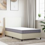 vidaXL Matelas en mousse moyennement doux 100x200 cm