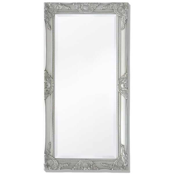 vidaXL Miroir mural style baroque 100x50 cm Argenté