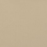 vidaXL Écran de balcon beige 120x700 cm 100  polyester oxford