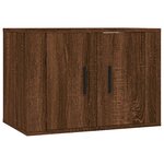 vidaXL Ensemble de meubles TV 3 Pièces Chêne marron Bois d'ingénierie