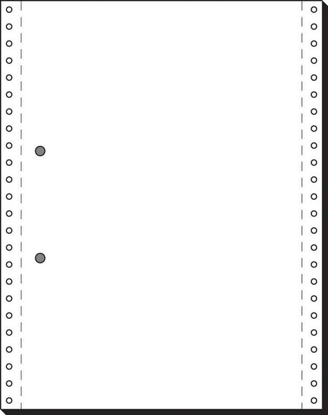 Papier pr ordi., sans fin, 240 x 30,48 cm (12'), A4 SIGEL