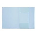 Chemise Imprimée 3 Rabats Forever® 280gm2 - Bleu Clair - X 50 - Exacompta