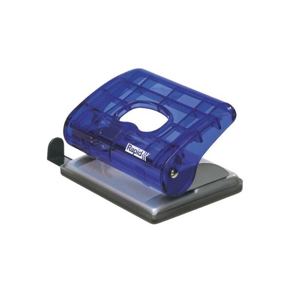 Perforateur 2 trous EC20 XRAY marine, capacité 20 feuilles RAPID
