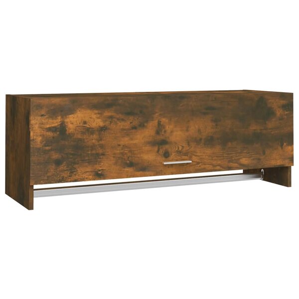 vidaXL Garde-robe Chêne fumé 100x32 5x35 cm Bois d'ingénierie