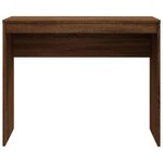 vidaXL Bureau Chêne marron 90x40x72 cm Bois d'ingénierie