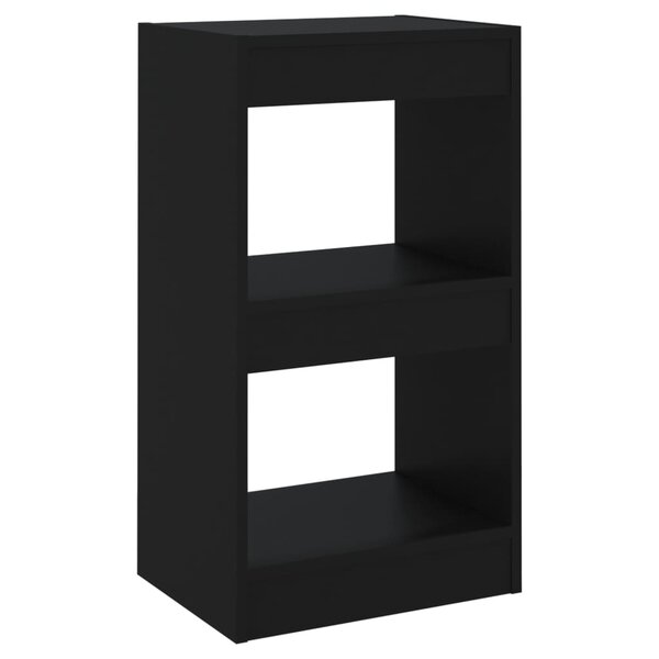vidaXL Bibliothèque/Cloison de séparation Noir 40x30x72 cm