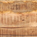 vidaXL Table à manger 110x55x75 5 cm bois de manguier massif