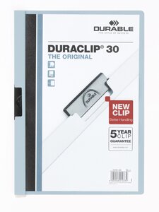 Chemise à clip DURACLIP ORIGINAL 30 A4 Bleu clair DURABLE