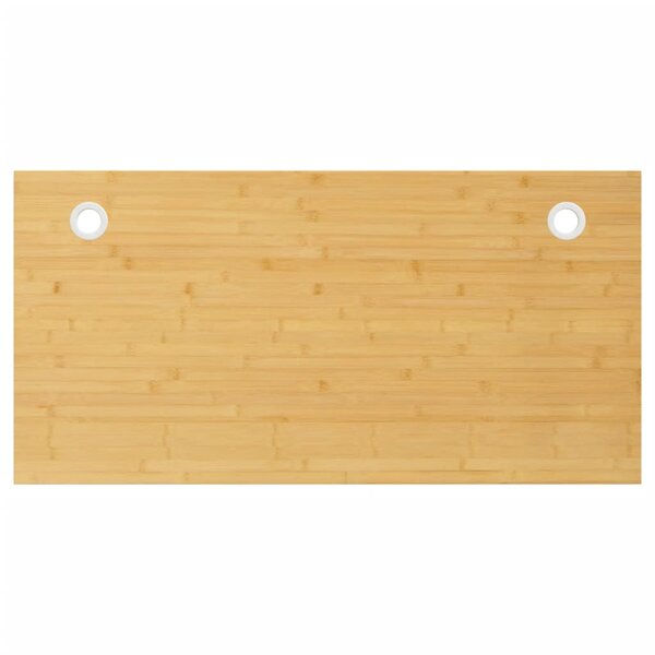 vidaXL Dessus de bureau 110x55x4 cm bambou