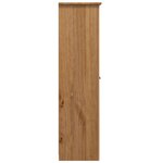 vidaXL Garde-robe à 3 portes 118x50x171 5 cm Pin Assortiment Panama