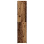 vidaXL Highboard en vieux bois 40x42.5x185 cm en bois reconstitué
