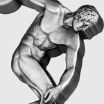 DISCOBOLUS Myron 2 Once Argent Monnaie 10000 Francs Chad 2022