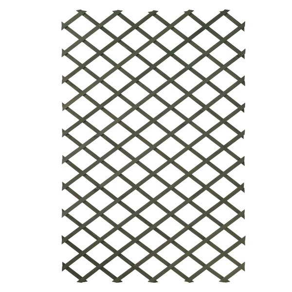 Nature Palissades de jardin 2 Pièces 100 x 200 cm Bois Vert