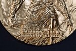 INFERNO TITAN Gold Gilded 2 Once Argent Monnaie 2000 Francs Cameroon 2024