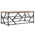 vidaXL Table basse Chêne sonoma 100x50x40 cm Bois d'ingénierie