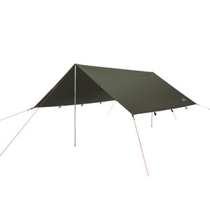 Easy Camp Bâche de tente vide 3x3 m Vert rustique