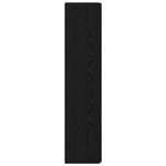 vidaXL Buffet haut Chêne noir 40x42.5x185 cm Bois