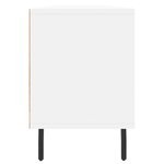 vidaXL Meuble TV blanc 150x30x44 5 cm bois d'ingénierie