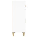 vidaXL Buffet blanc 69 5x34x89 cm bois d’ingénierie