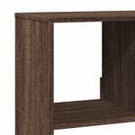 vidaXL Bibliothèque chêne marron 100x33x125 5 cm bois d'ingénierie