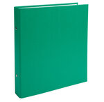 Classeur rembordé polypropylène format ecolier 4 anneaux 25mm - 230x215mm, vert EXACOMPTA