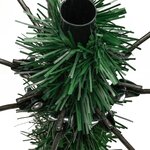 vidaXL Sapin de Noël artificiel à charnières avec support 210 cm
