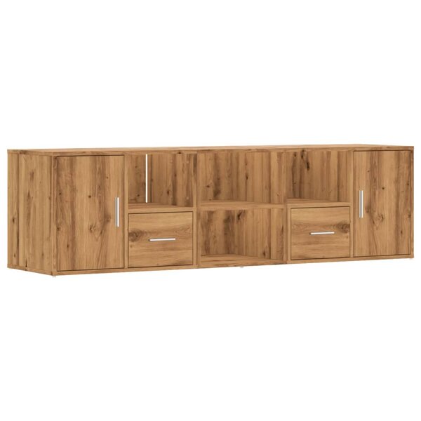 vidaXL Armoire d'angle chêne artisanal 160x40x45 cm bois d'ingénierie