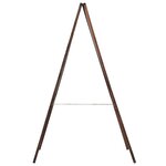 Tableau double face bois de cèdre autoportant 40 x 60 cm noir 02_0045436