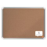Nobo tableau d'affichage en liège premium plus 60x45 cm marron