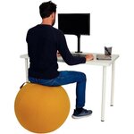 Ballon d'assise ergonomique ALBA move HOP bleu