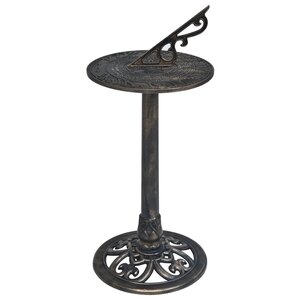 vidaXL Cadran solaire Bronze 35 5x82 cm Plastique