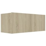 vidaXL Ensemble de meuble TV 6 Pièces Chêne sonoma Bois d'ingénierie