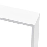 vidaXL Étagères murales sous forme de cube 3 Pièces Blanc MDF