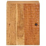 vidaXL Armoire de salle de bain murale 38x33x48cm bois massif d'acacia
