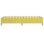 vidaXL Cadre de lit Vert 80x200 cm Tissu