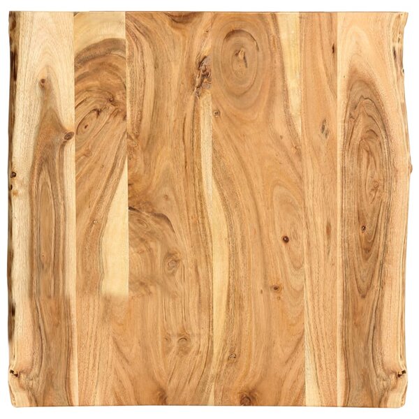 vidaXL Dessus de table Bois d'acacia massif 58x(50-60)x2 5 cm