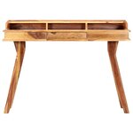 vidaXL Bureau 115 x 50 x 85 cm Bois solide de Sesham