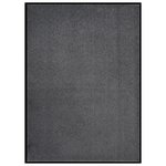vidaXL Paillasson Anthracite 60x80 cm
