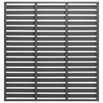 vidaXL Panneau de clôture WPC 180x180 cm Gris