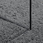 vidaXL Tapis OVIEDO à poils courts anthracite 140x200 cm