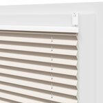 vidaXL Store plissé 70x150 cm Crème