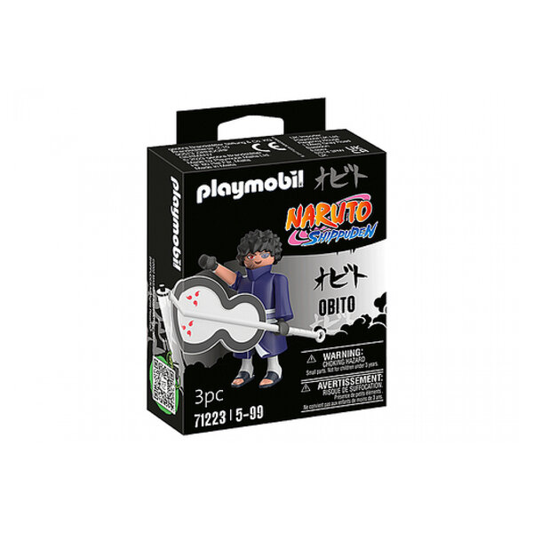 Figurine PLAYMOBIL Obito Uchiha de Naruto Shippuden - Personnage Détails Précis