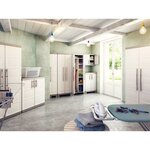 Keter Armoire de rangement à étagères Excellence Beige et taupe 182 cm
