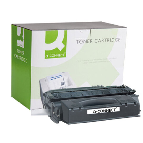 Q-connect toner laser - compatible HP Q5949X - Noir - 6000p