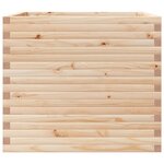 vidaXL Jardinière 80x80x68 5 cm bois de pin massif