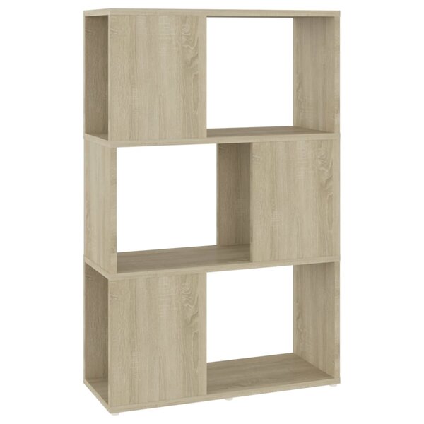 vidaXL Bibliothèque/Séparateur de pièce Chêne Sonoma 60x24x94 cm
