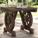 vidaXL Repose-pied de jardin 40x36 5x38 5 cm bois massif sapin