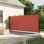 vidaXL Auvent latéral rétractable terre cuite 170x300 cm