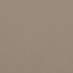 vidaXL Coussin de banc de jardin taupe 120x50x4 cm tissu oxford