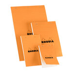 Bloc RI Classic ORANGE 21x29,7cm 80F 80g Q.5x5 RHODIA